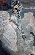 Mikhail Vrubel Swan princess painting